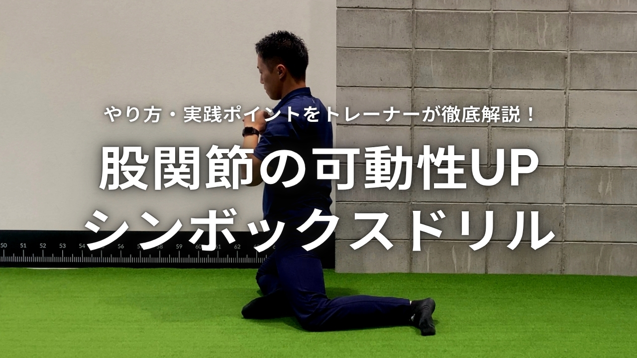 【最新】股関節の可動性を上げるシンボックスのやり方・実践ポイントをトレーナーが徹底解説